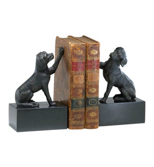 Dog Bookends S/2 | Old World