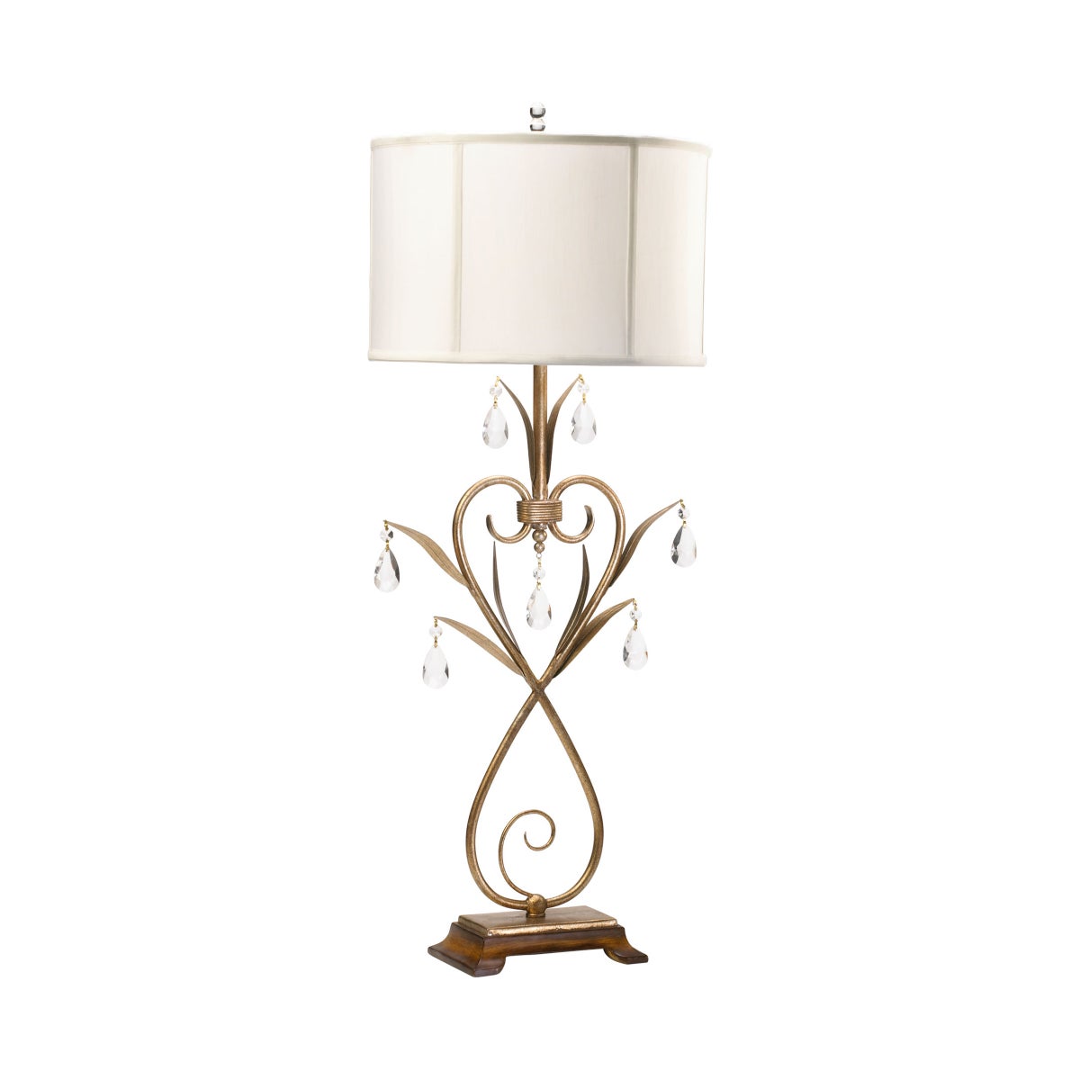 Sophie Table Lamp | Gold Leaf