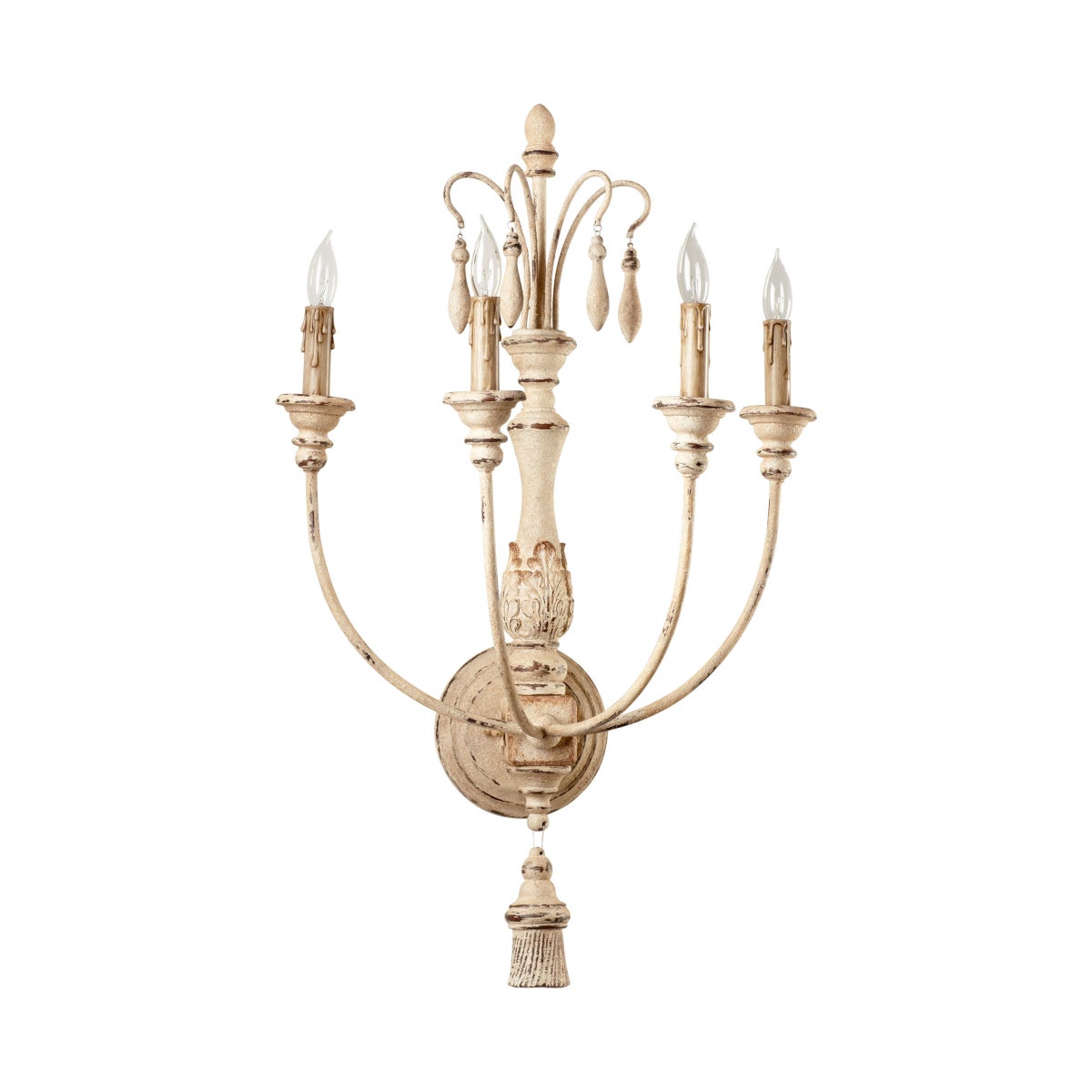 Maison Wall Bracket 4-Light | Persian White