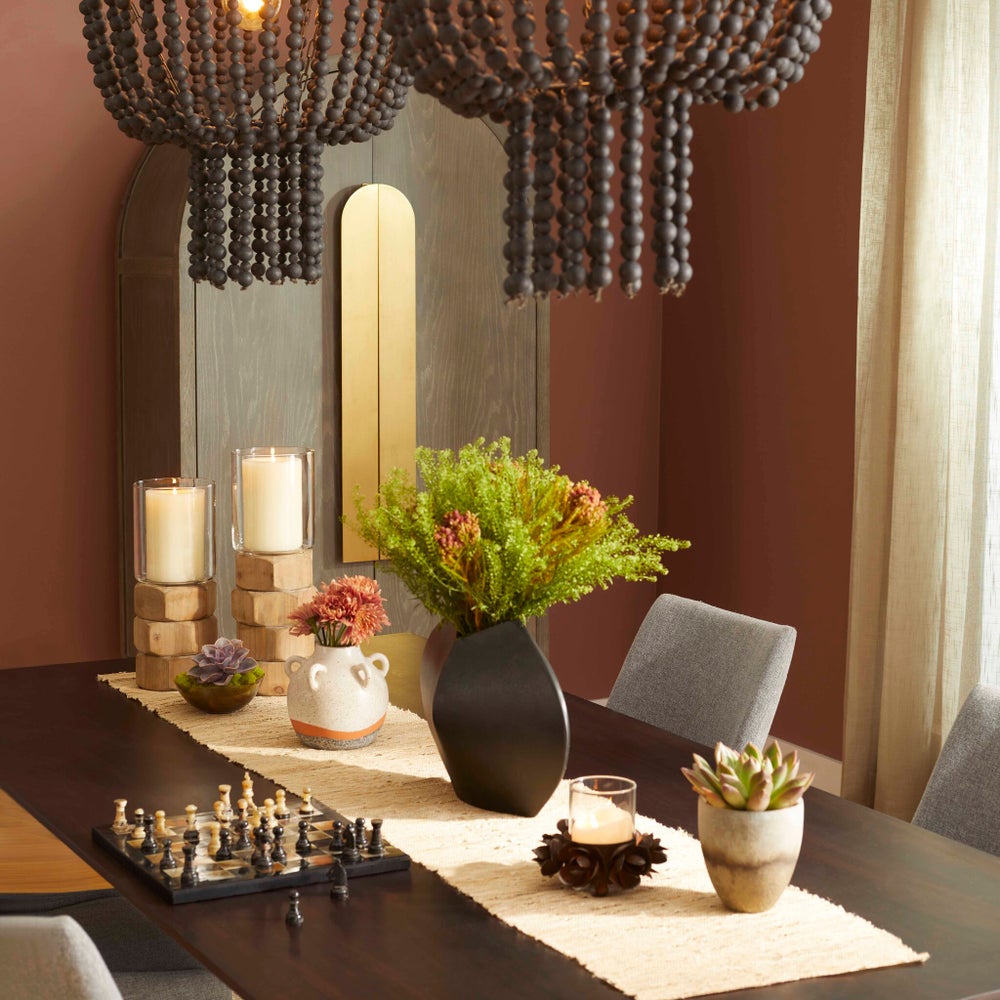 Hex Nut Candleholder | Natural Wood - Medium