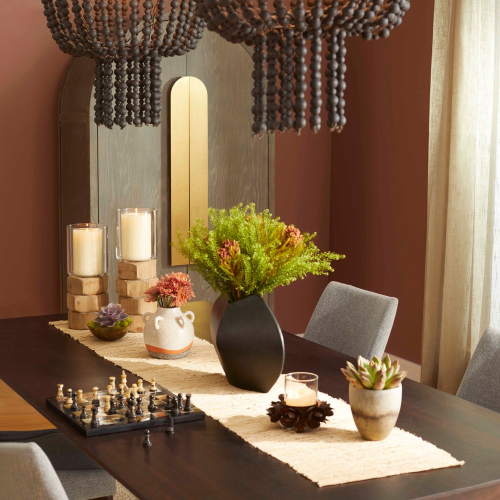 Hex Nut Candleholder | Natural Wood - Large