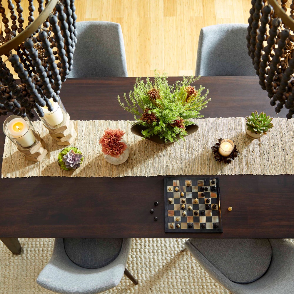 Hex Nut Candleholder | Natural Wood - Large