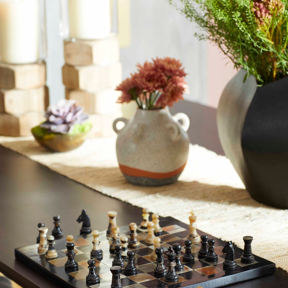 Hex Nut Candleholder | Natural Wood - Large