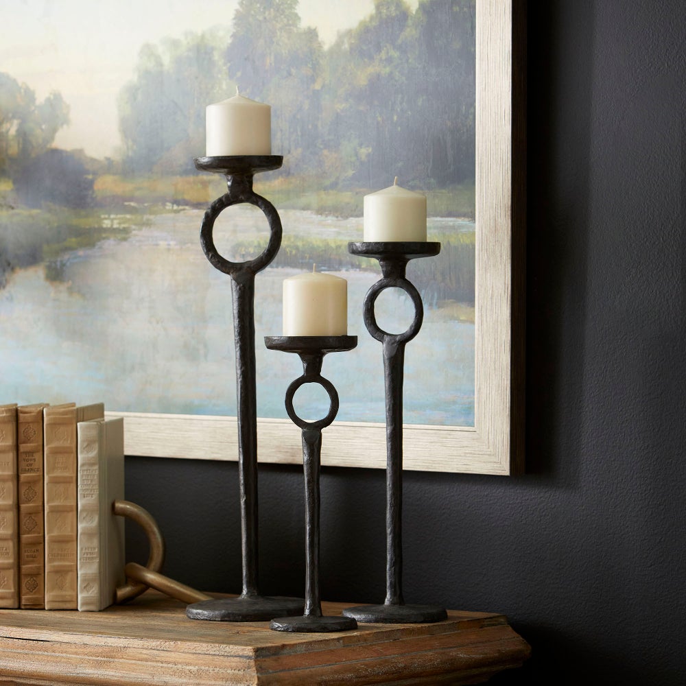 Wrought Iron Candle Sconce Small