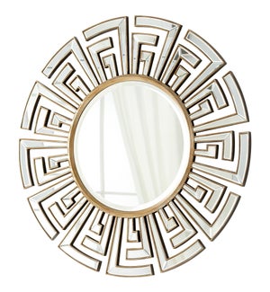 Cleopatra Mirror | Clear And Gold