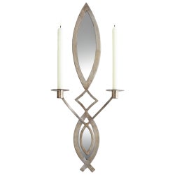 Exclamation Wall Candle Holder | Mystic Silver