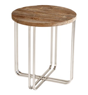 Montrose Side Table | Black Forest Grove And Chrome