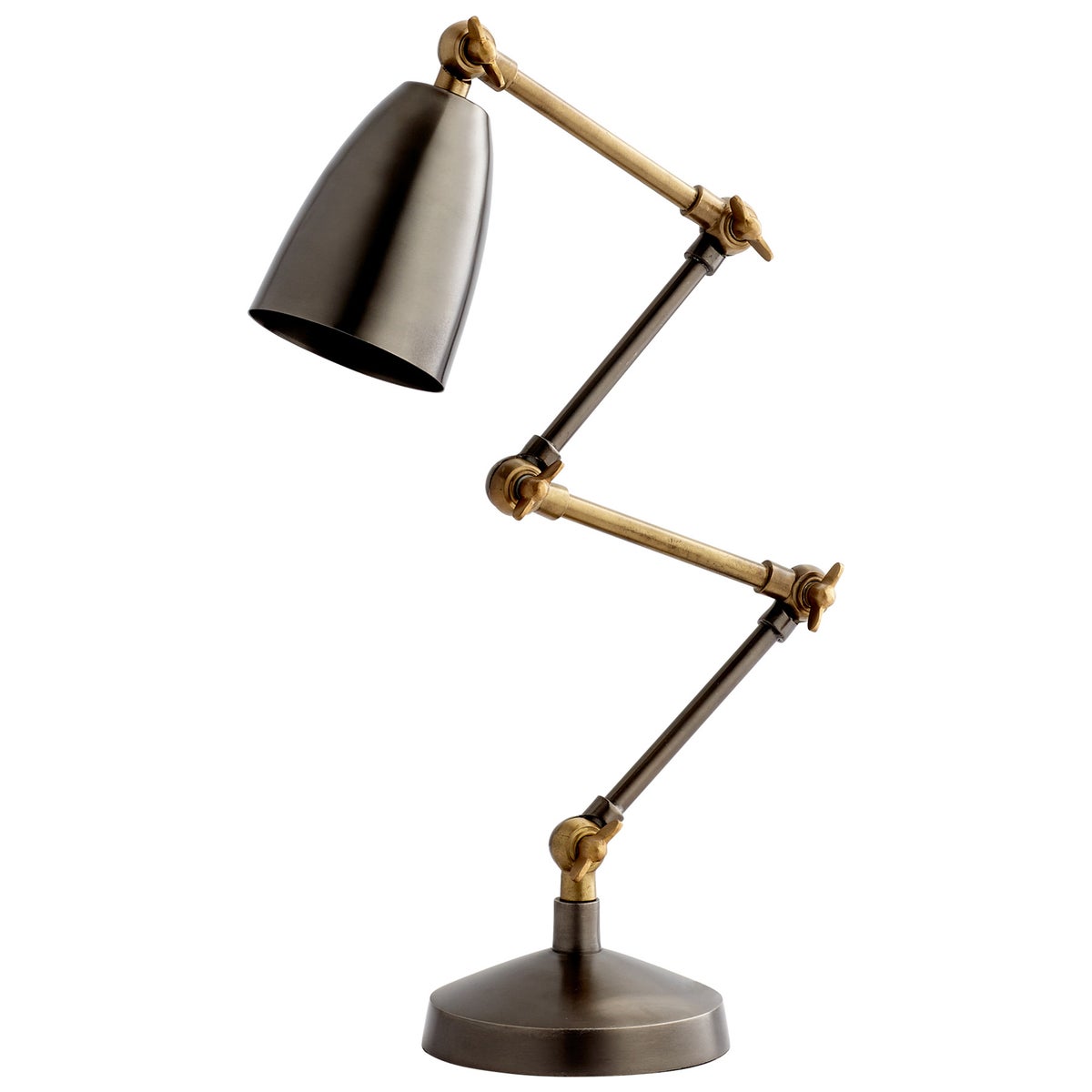 Angleton Desk Lamp | Bronze And Black