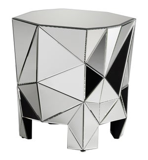 Alessandro Side Table | Clear