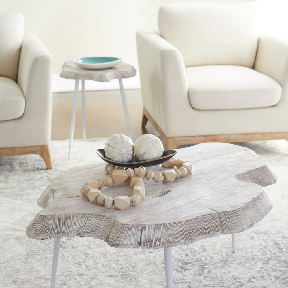 Driftwood Console Table- Bleached, by Artisan Living
