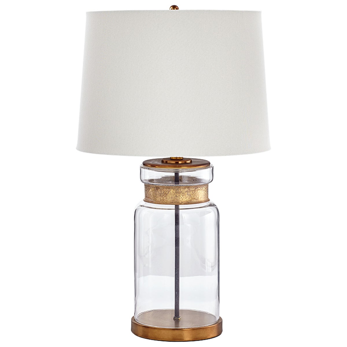 Bonita Table Lamp | Clear And Gold
