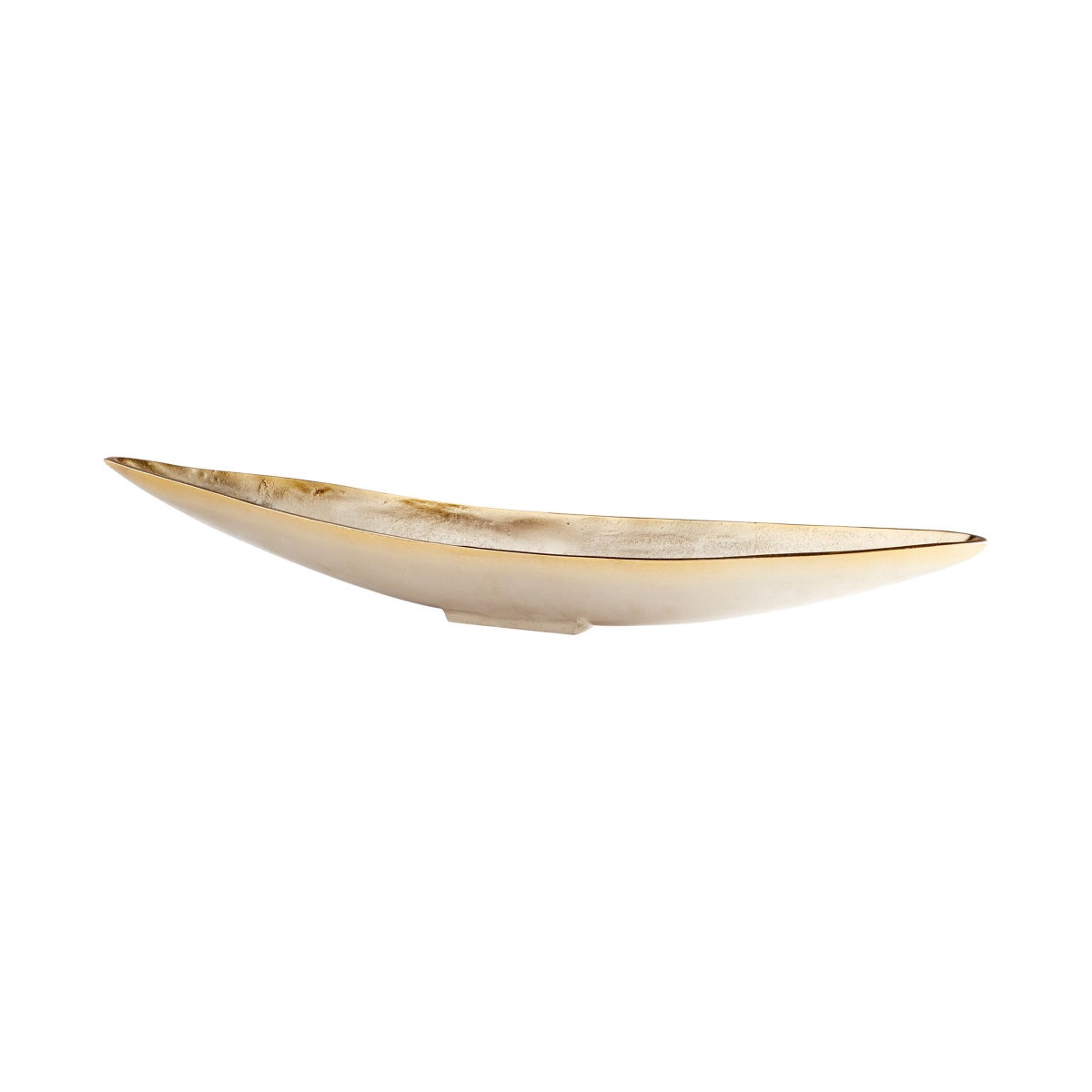Venezia Tray | Rough Nickel And Gold - Small