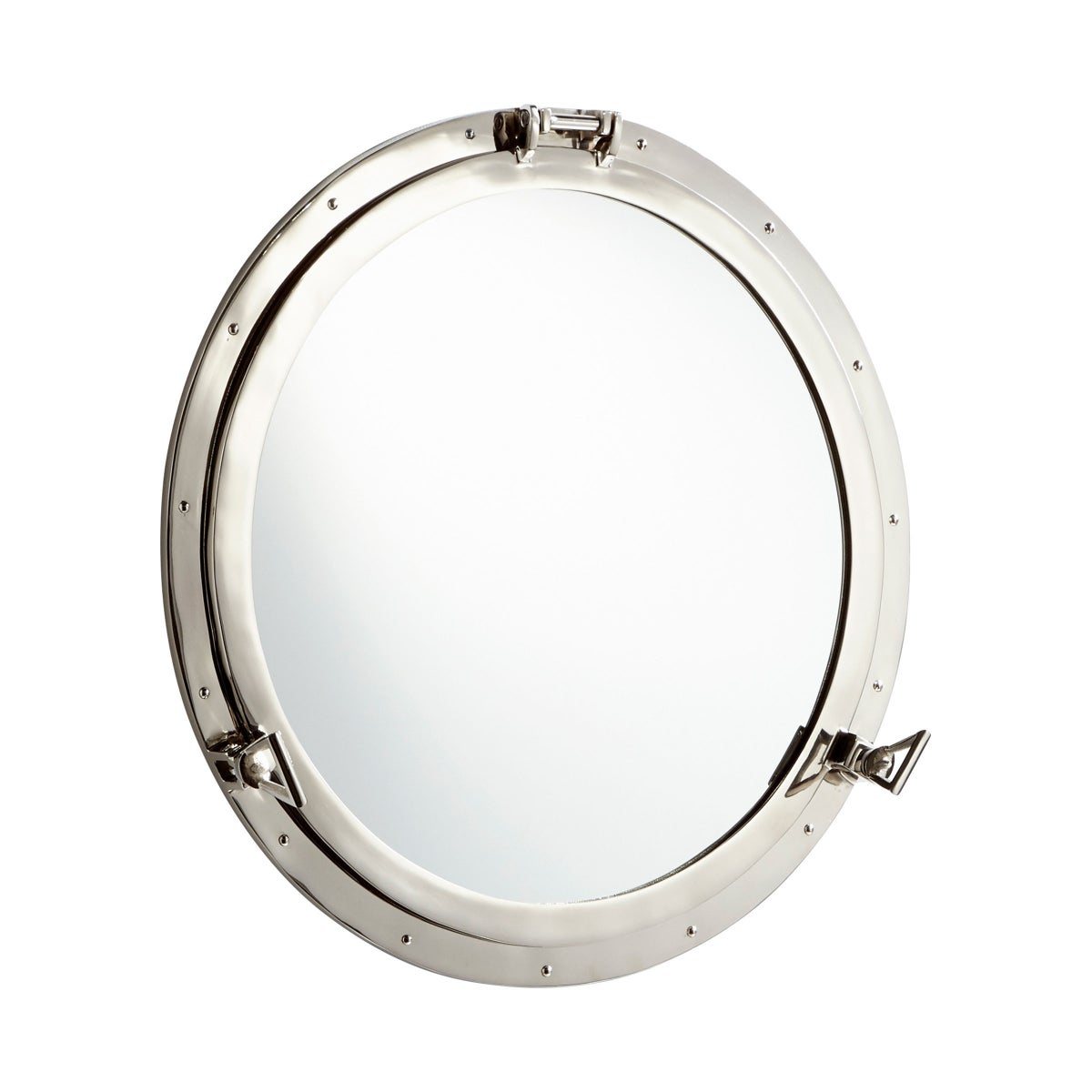 Seeworthy Mirror | Nickel - Large