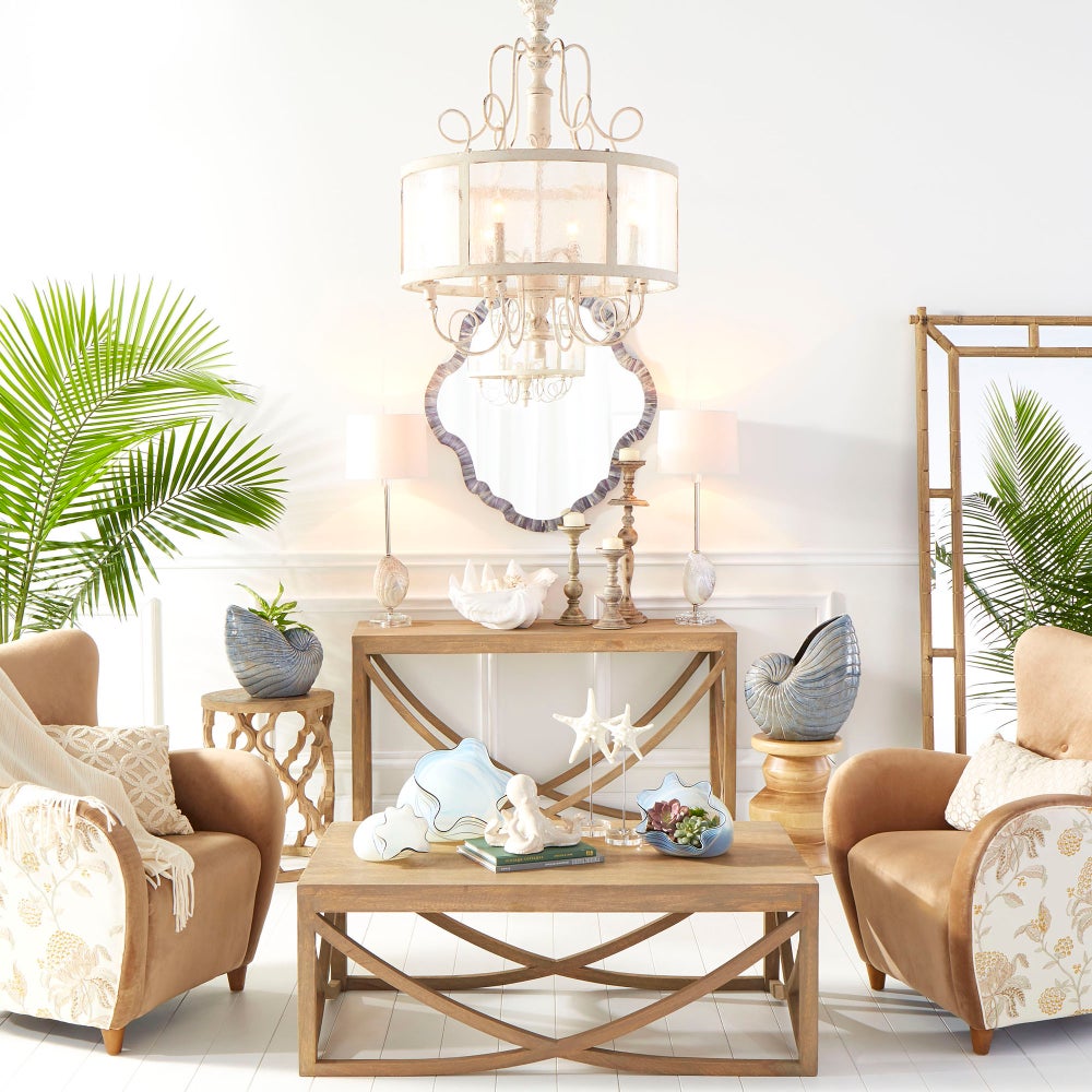 San Leandro Mirror | Bone And Blue