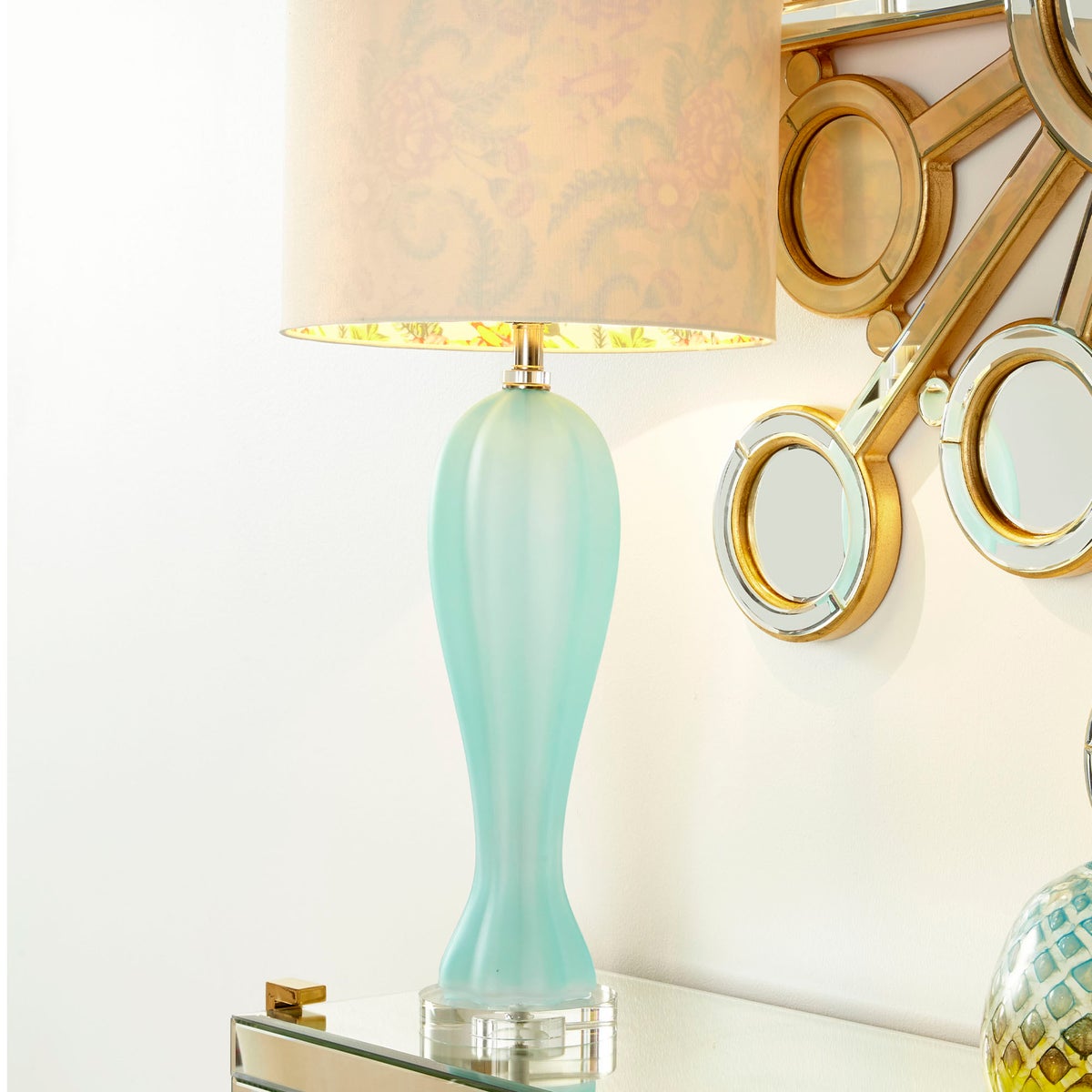 Aubrey Table Lamp | Green