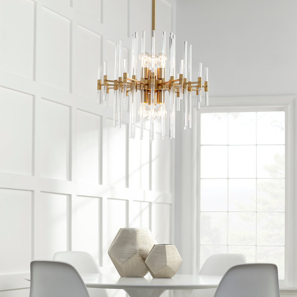 Quebec Pendant - | Aged Brass - Small