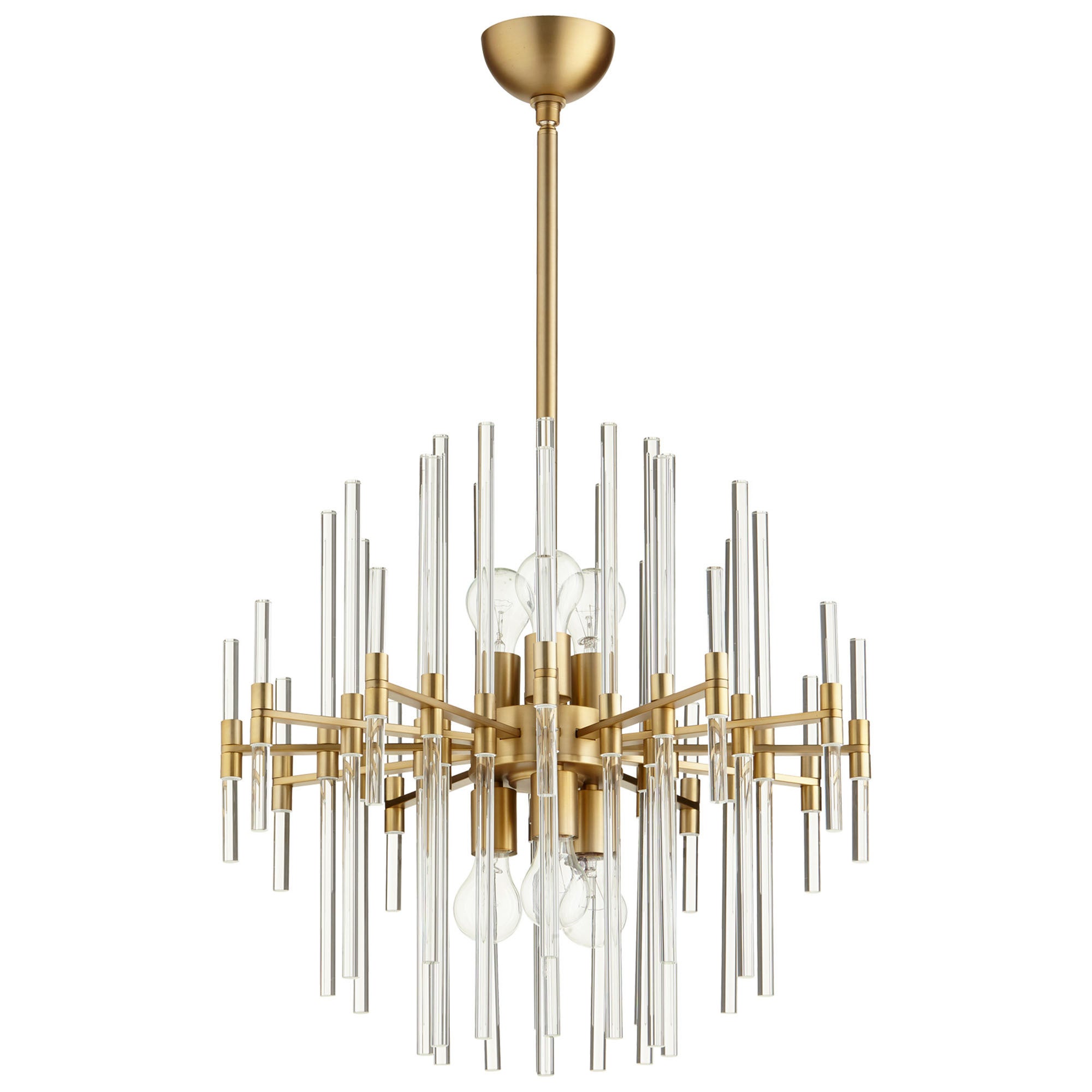 Quebec Pendant - | Aged Brass - Small - chandelier and pendants