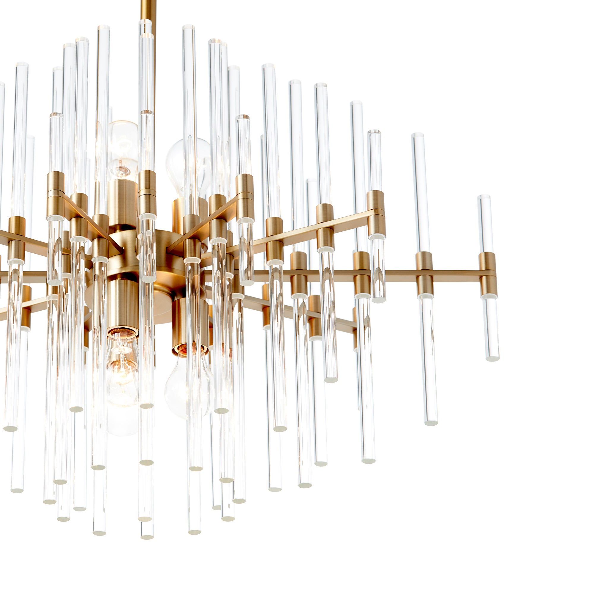 Quebec Pendant | Aged Brass - Wide - lighting | cyan.design