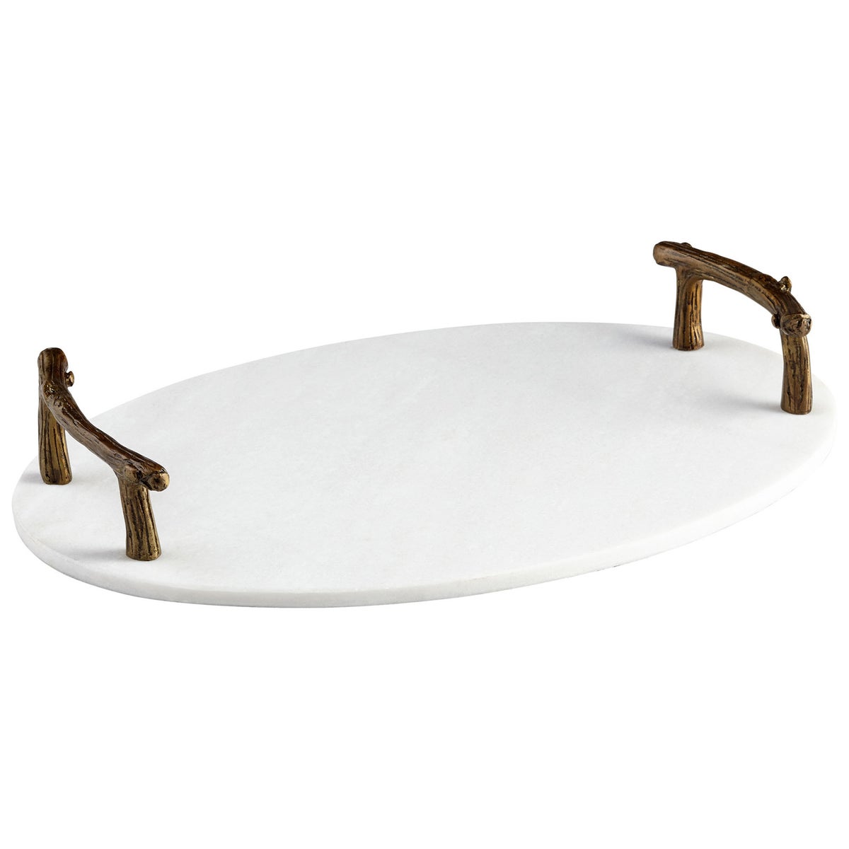 Marble Woods Tray | Bronze