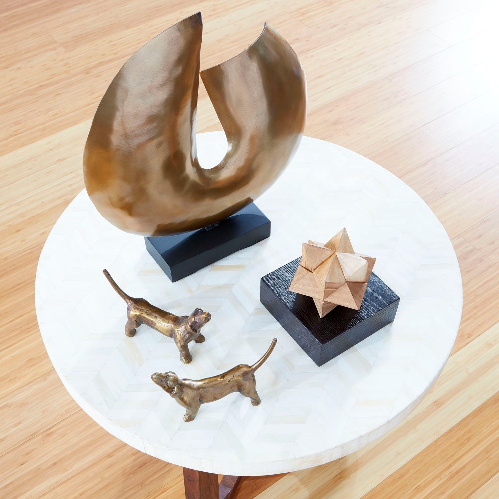 Pointed Loyalty Sculpture | Bronze