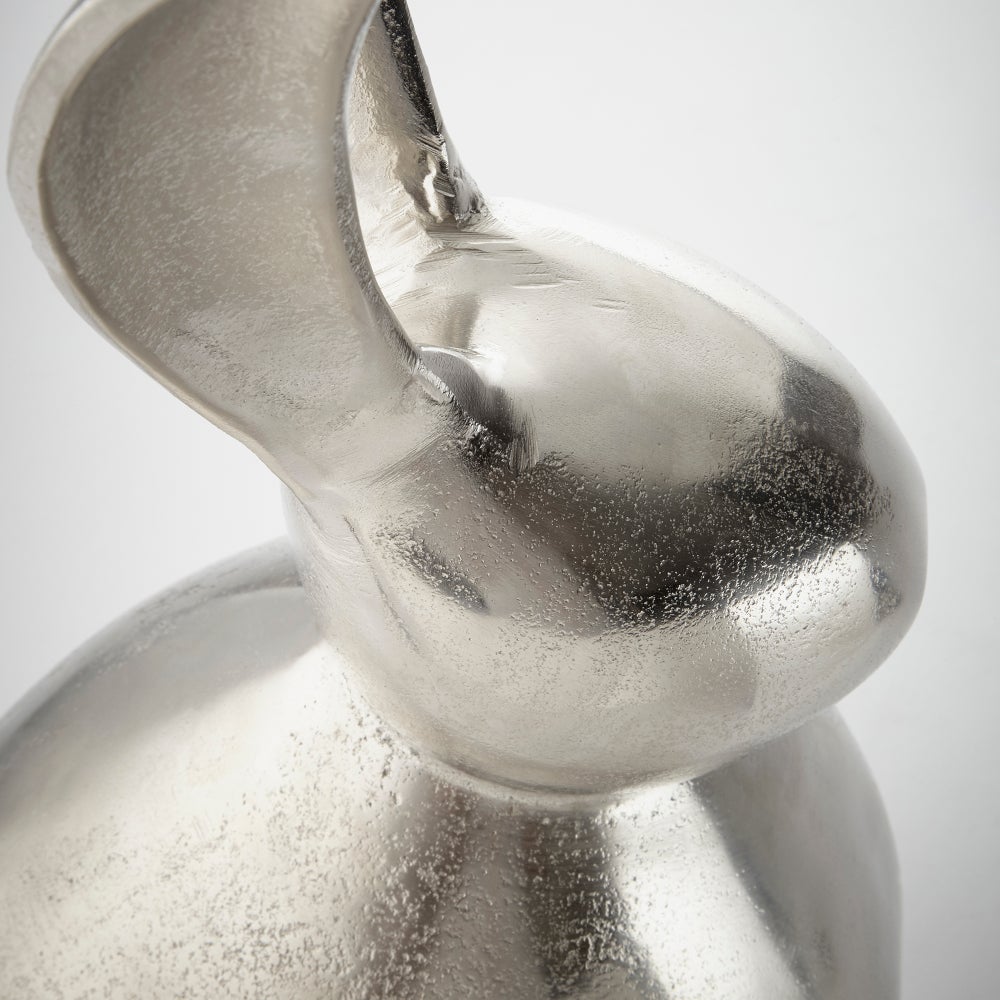 Colosal Thumper Dome Sculpture | Raw Nickel