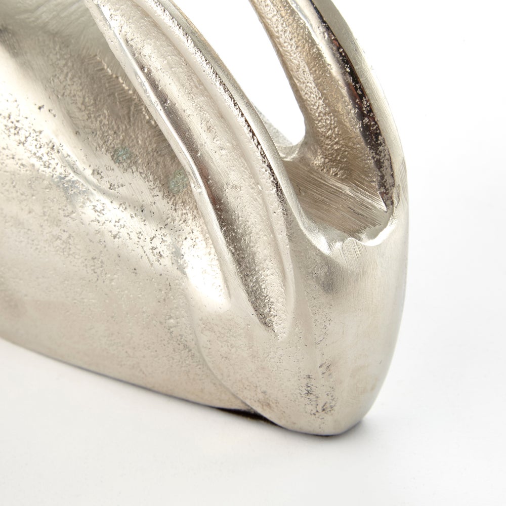 Randy Rabbit Sculpture #1 | Raw Nickel