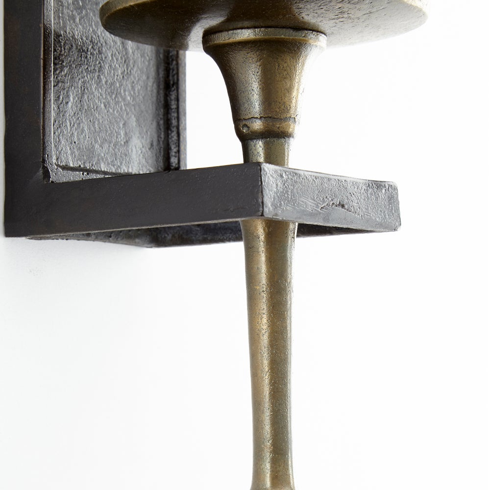 Santiago Candleholder | Antique Brass
