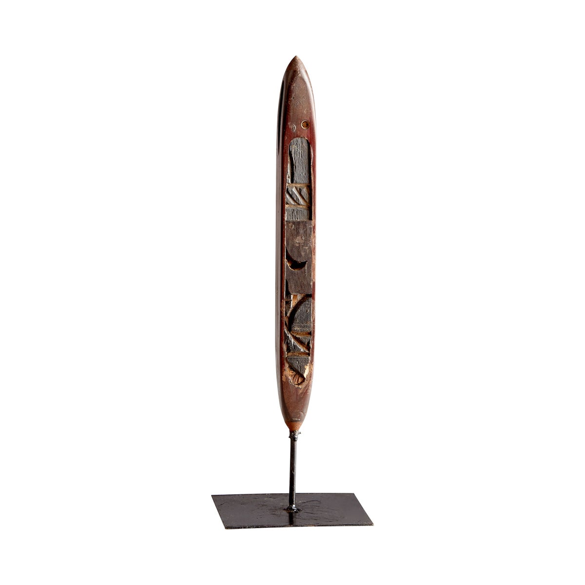 Javelin Sculpture | Rustic And Matt Black