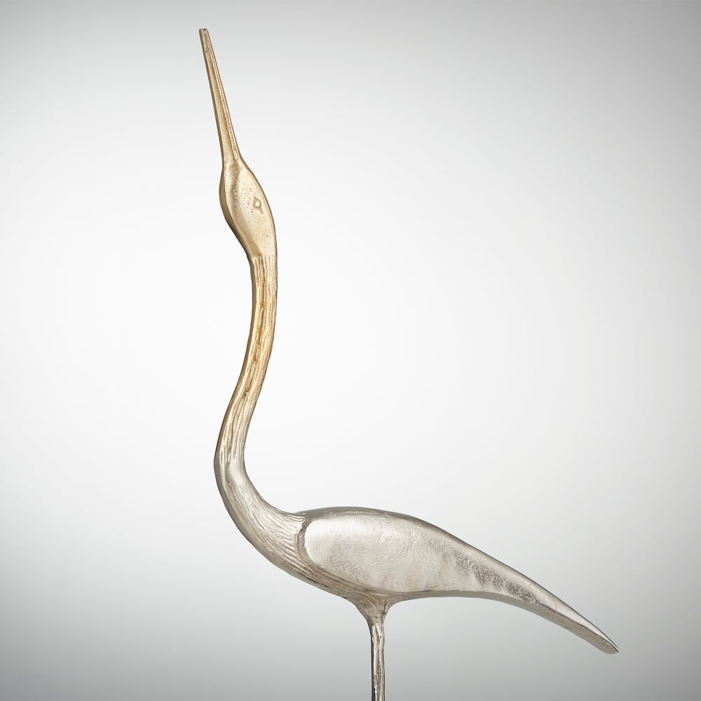 Shorebird Sculpture #1 | Nickel