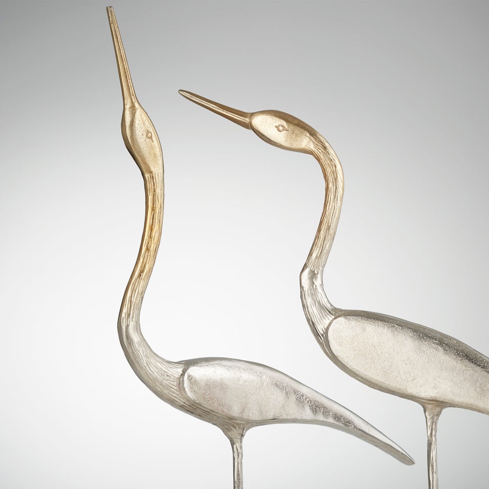 Shorebird Sculpture #1 | Nickel