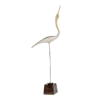 Shorebird Sculpture #1 | Nickel