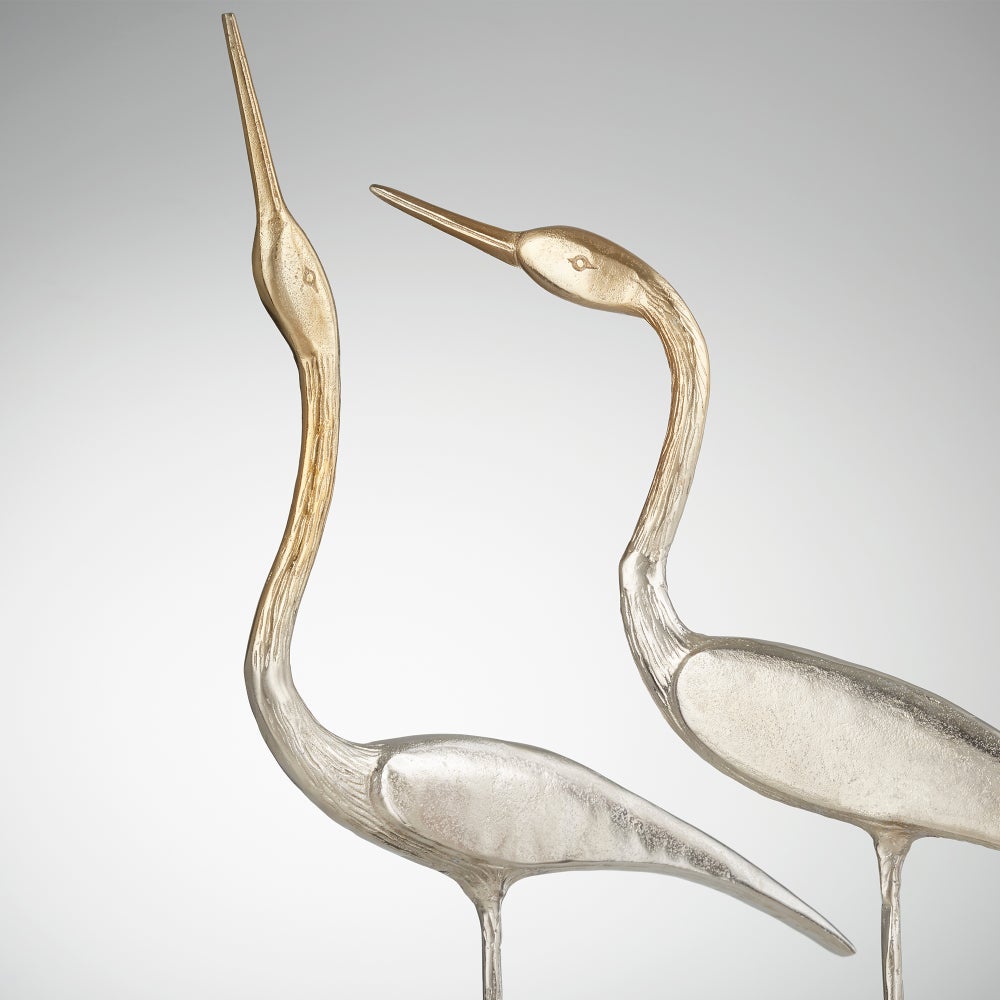 Shorebird Sculpture #2 | Nickel