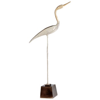 Shorebird Sculpture #2 | Nickel