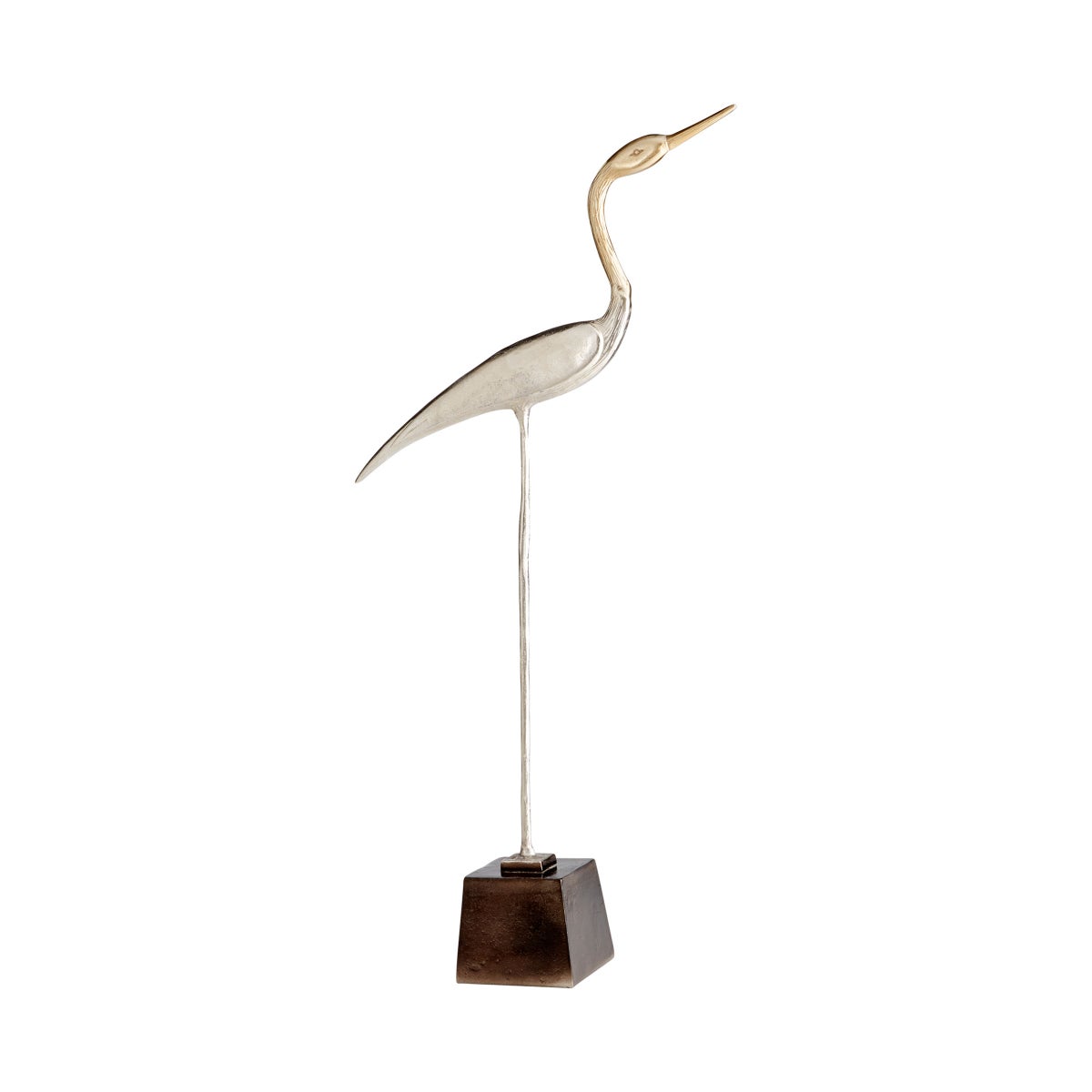 Shorebird Sculpture #2 | Nickel