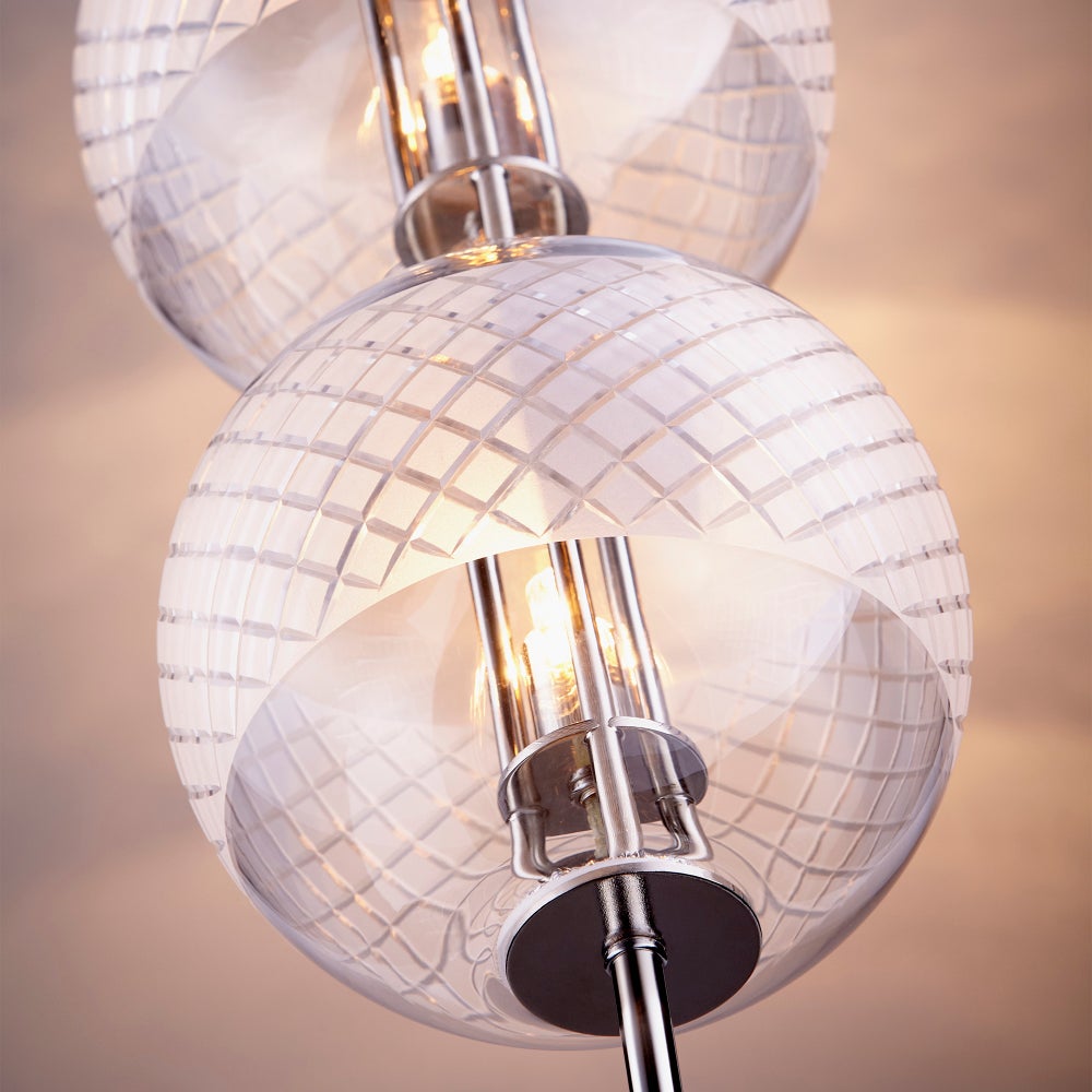 Peloton Pendant | Polished Nickel - Medium