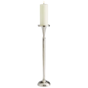Reveri Candleholder | Nickel - Medium