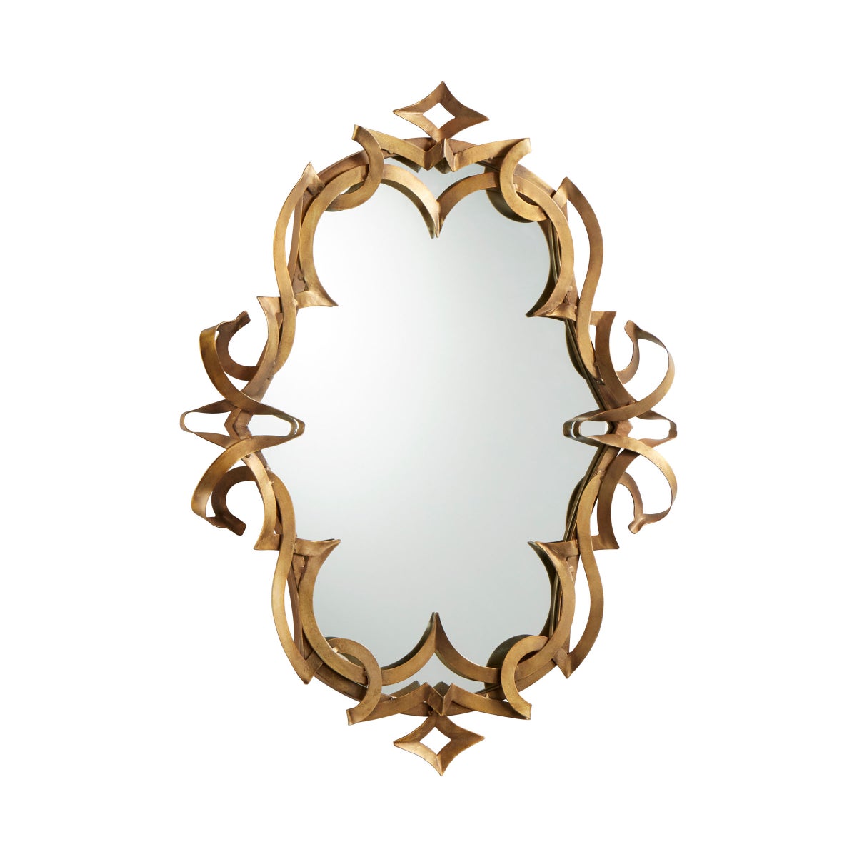 Charcroft Mirror | Gold