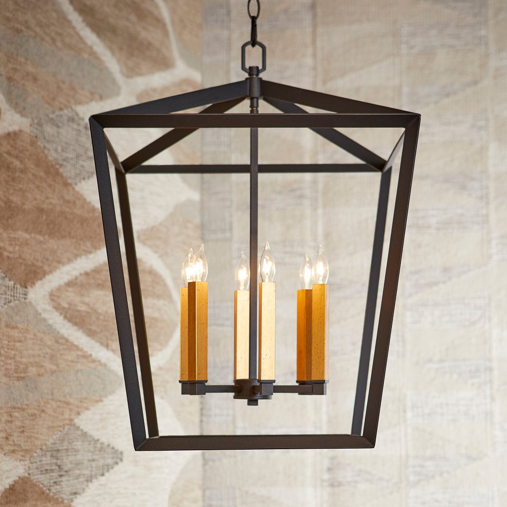 Hyperion Chandelier - 6-Light | Black - Large
