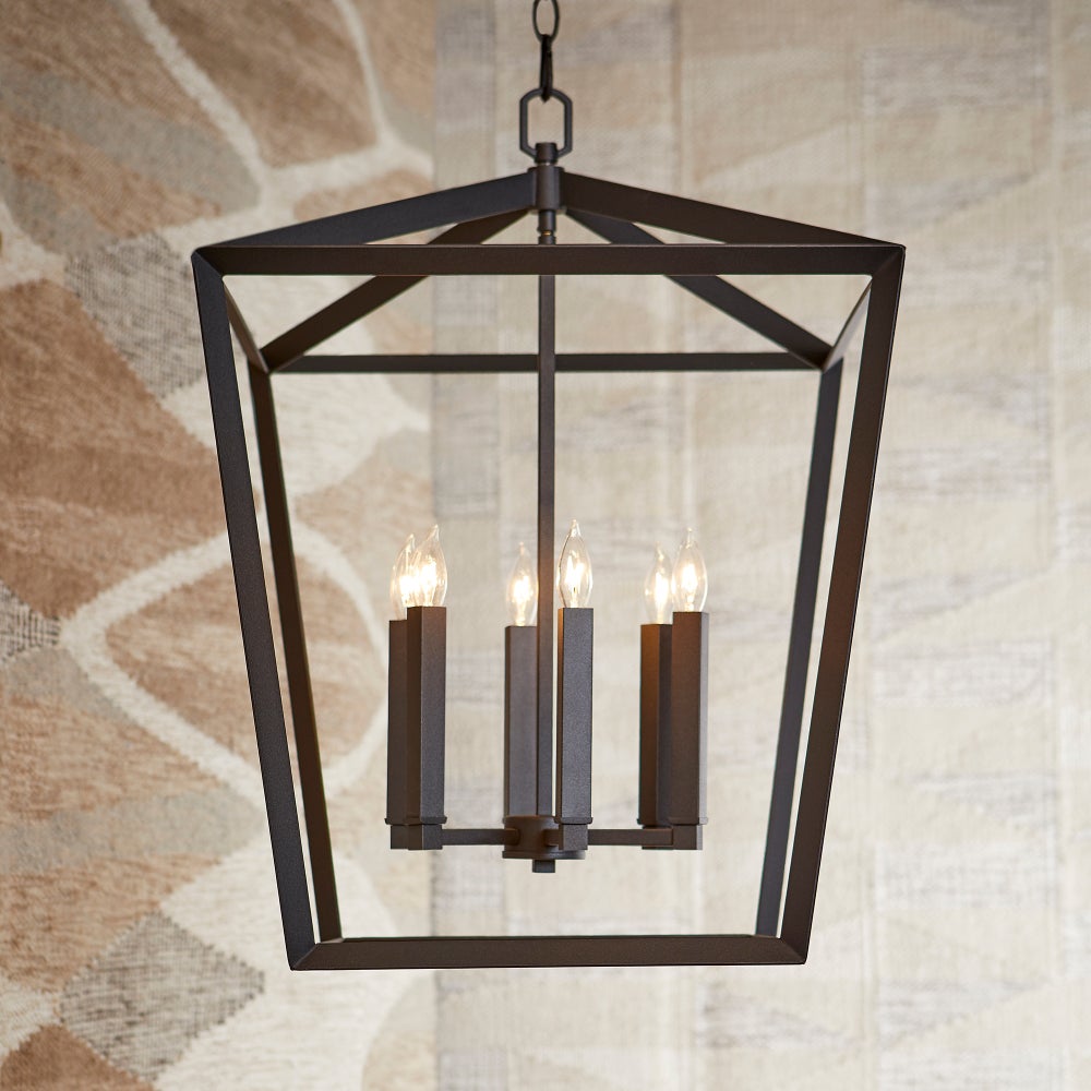 Hyperion Chandelier - 6-Light | Black - Large