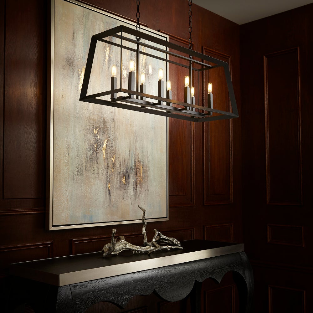 Hyperion Island - 8-Light | Black - Large