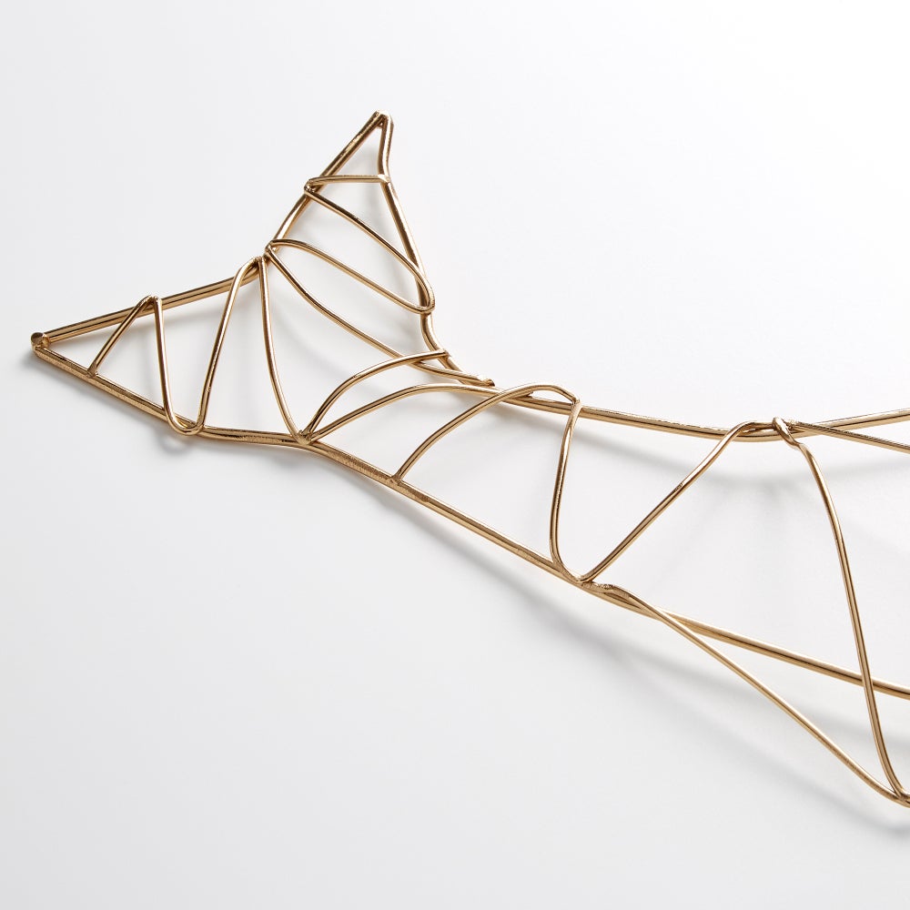 Humpback Wall Art | Gold