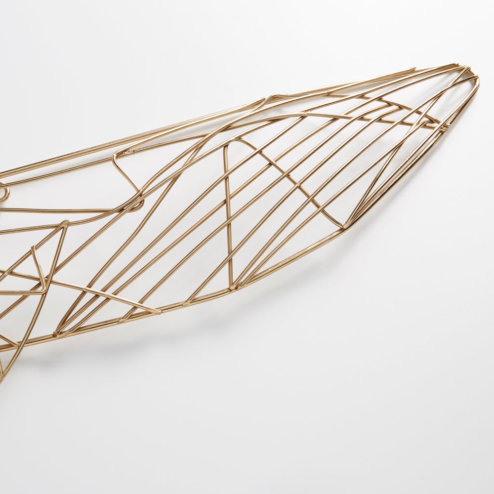 Whale Of A Wall Art | Gold