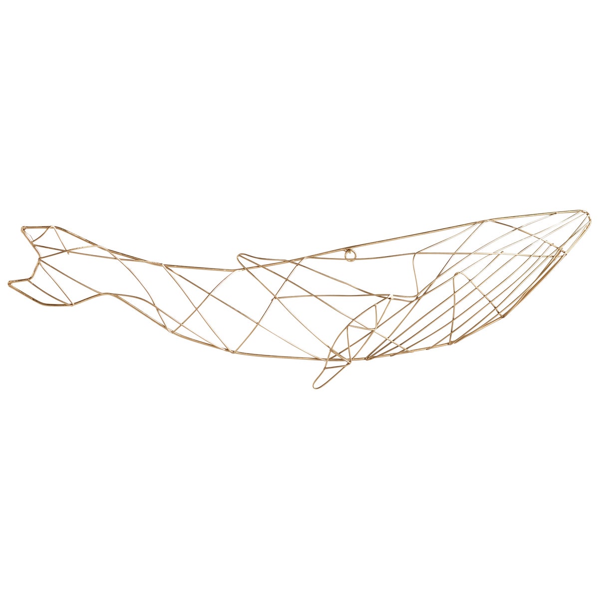 Whale Of A Wall Art | Gold