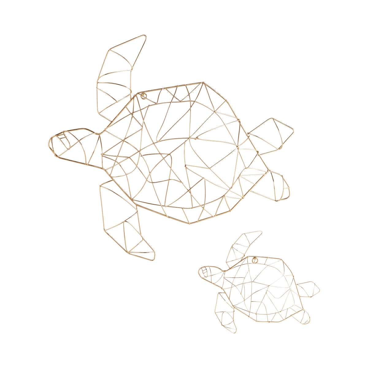 Soft Shell Wall Art | Gold