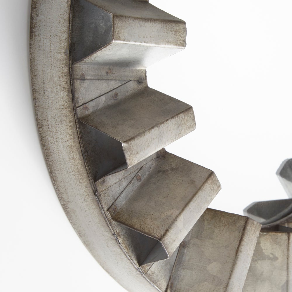 Argos Mirror | Galvanized - Small