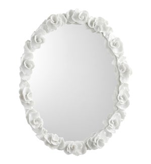 Gardenia Mirror | White