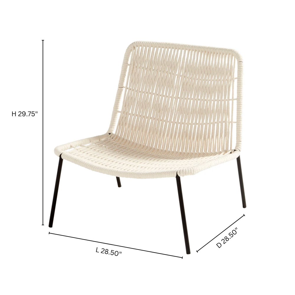 Althea Accent Chair | White