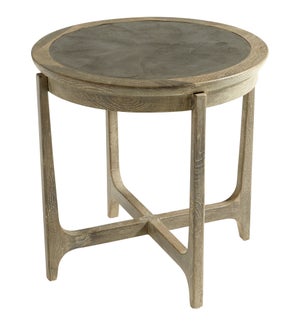 Ostia Side Table | Weathered Oak