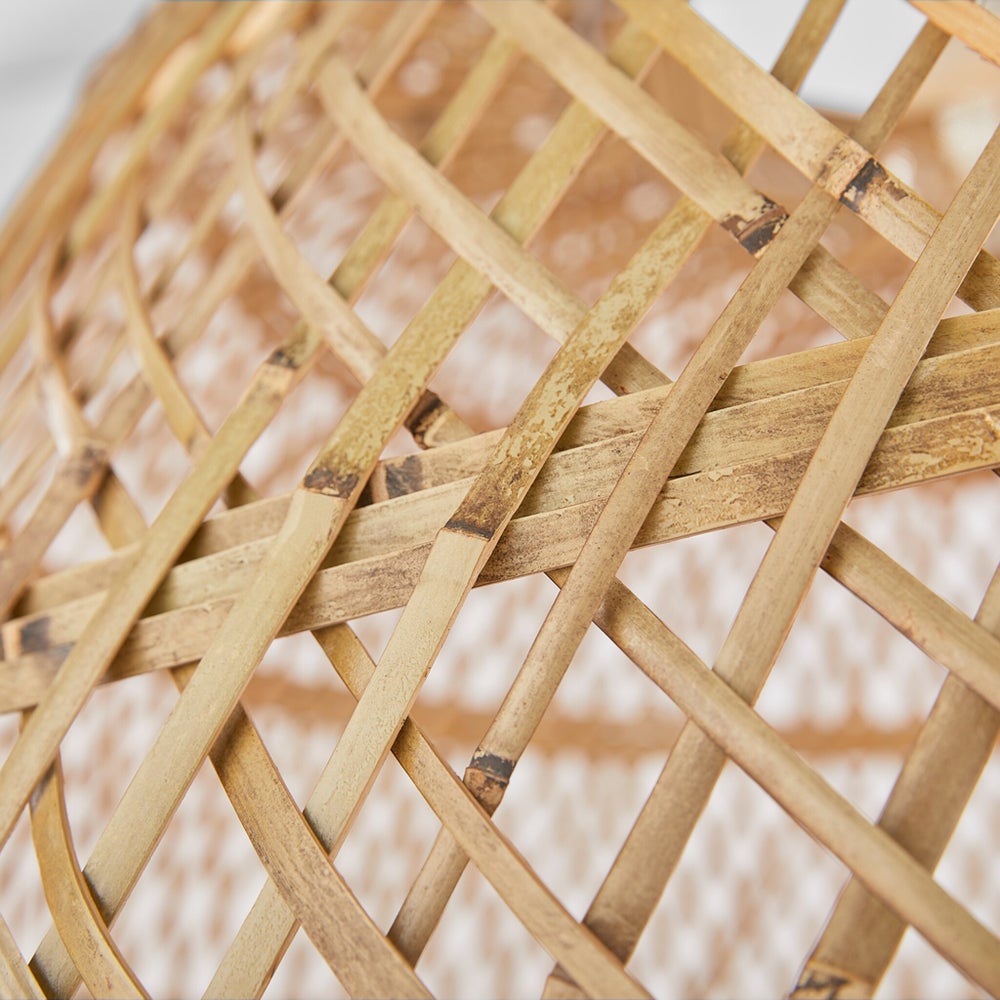 Vessel Pendant 1-Light | Bamboo