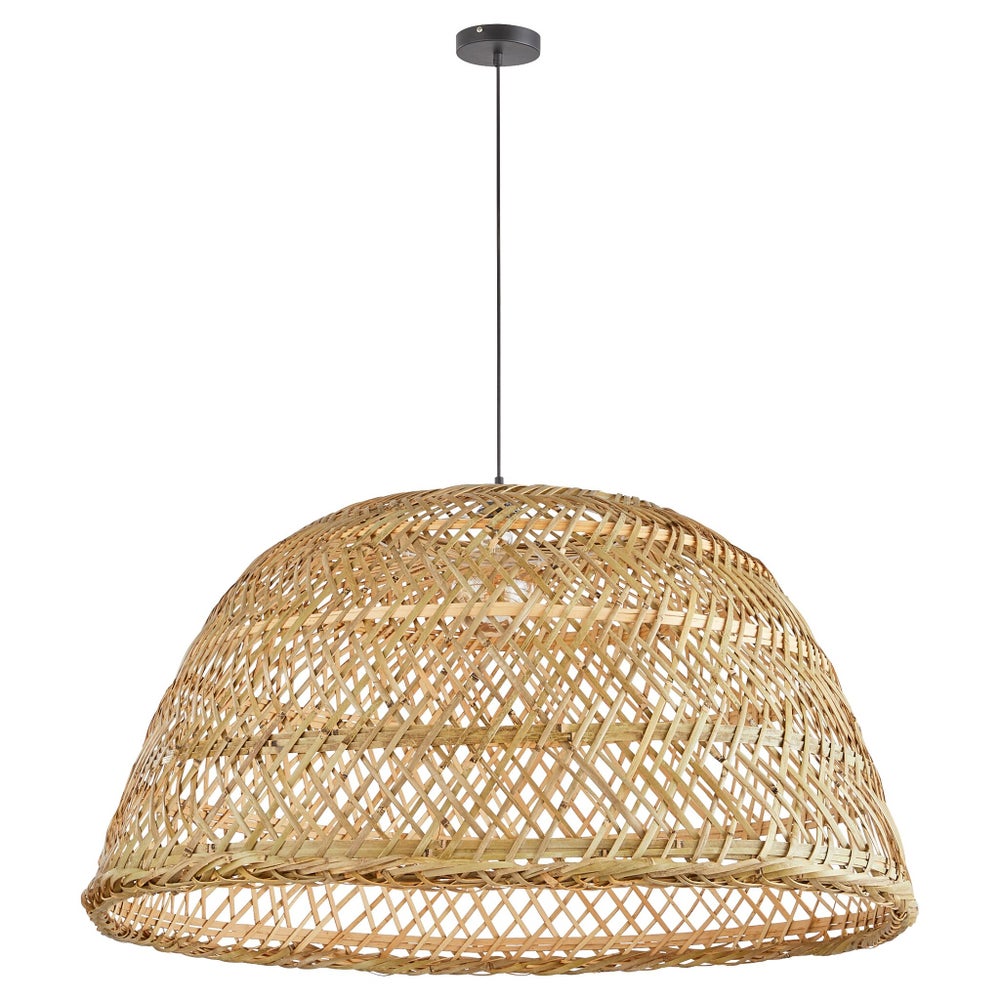 Vessel Pendant 1-Light | Bamboo